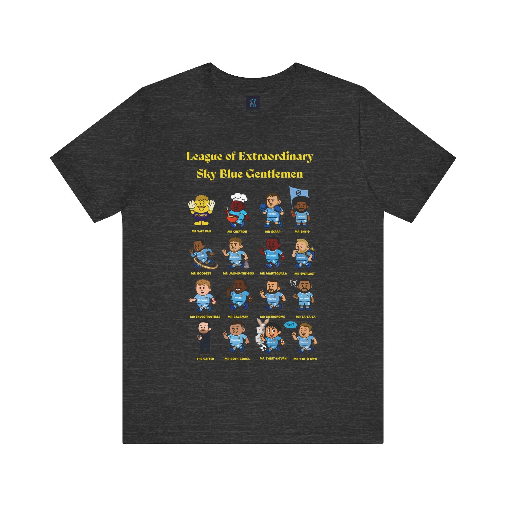 Extraordinary Sky Blue Men Tee