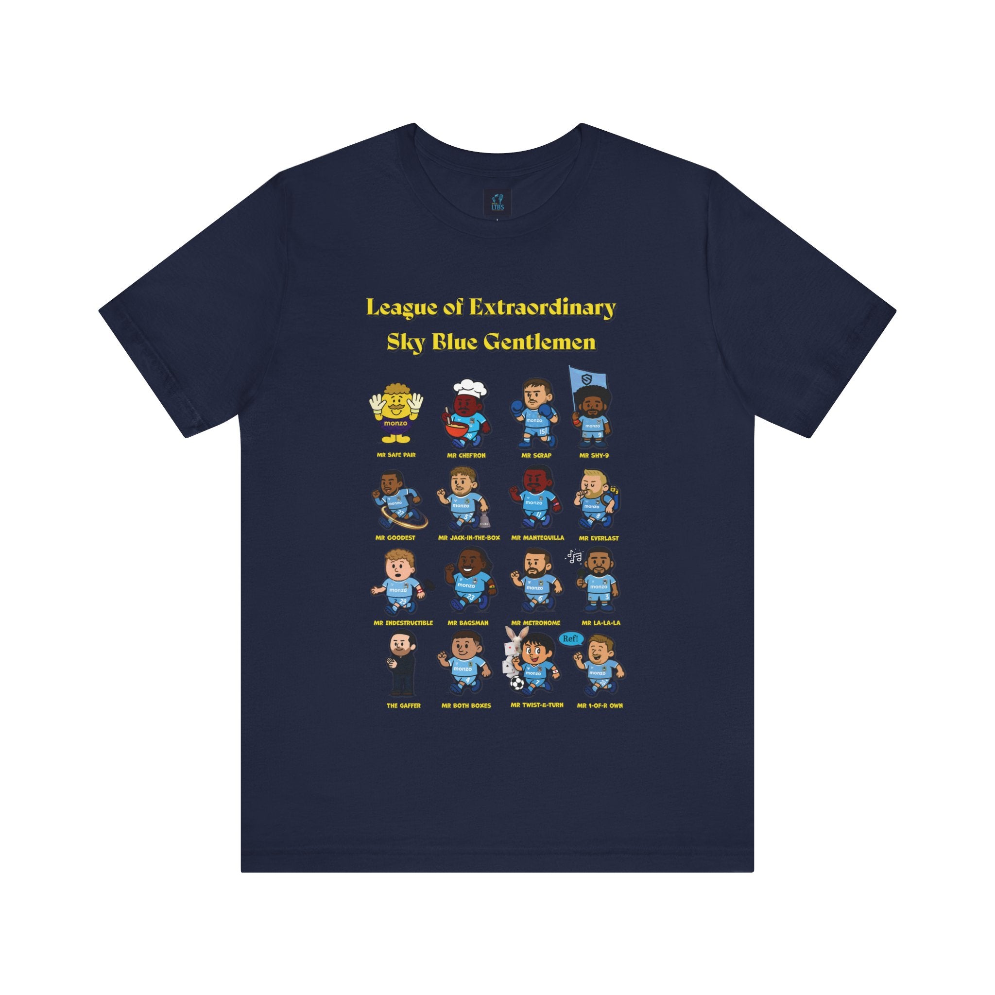 Extraordinary Sky Blue Men Tee