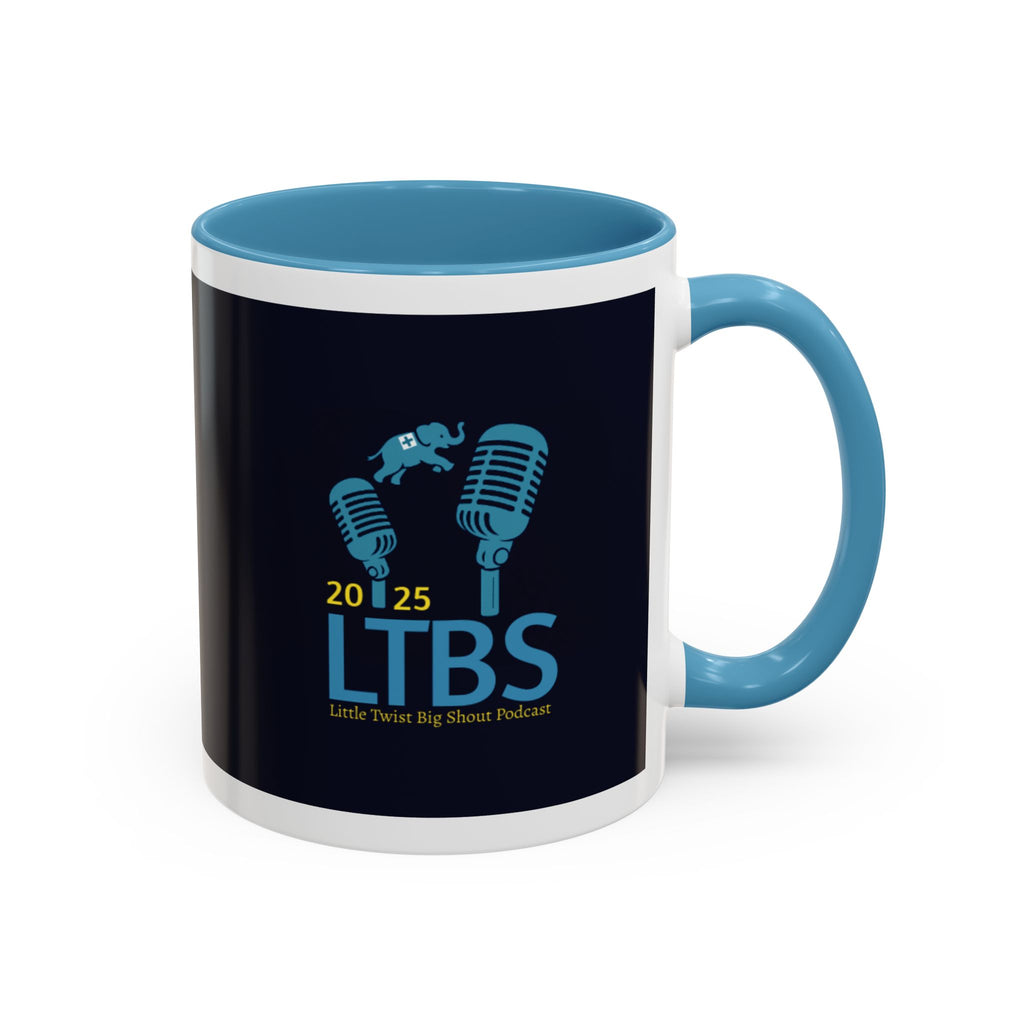 Little Twist Big Shout Accent Coffee Mug — 11/15oz