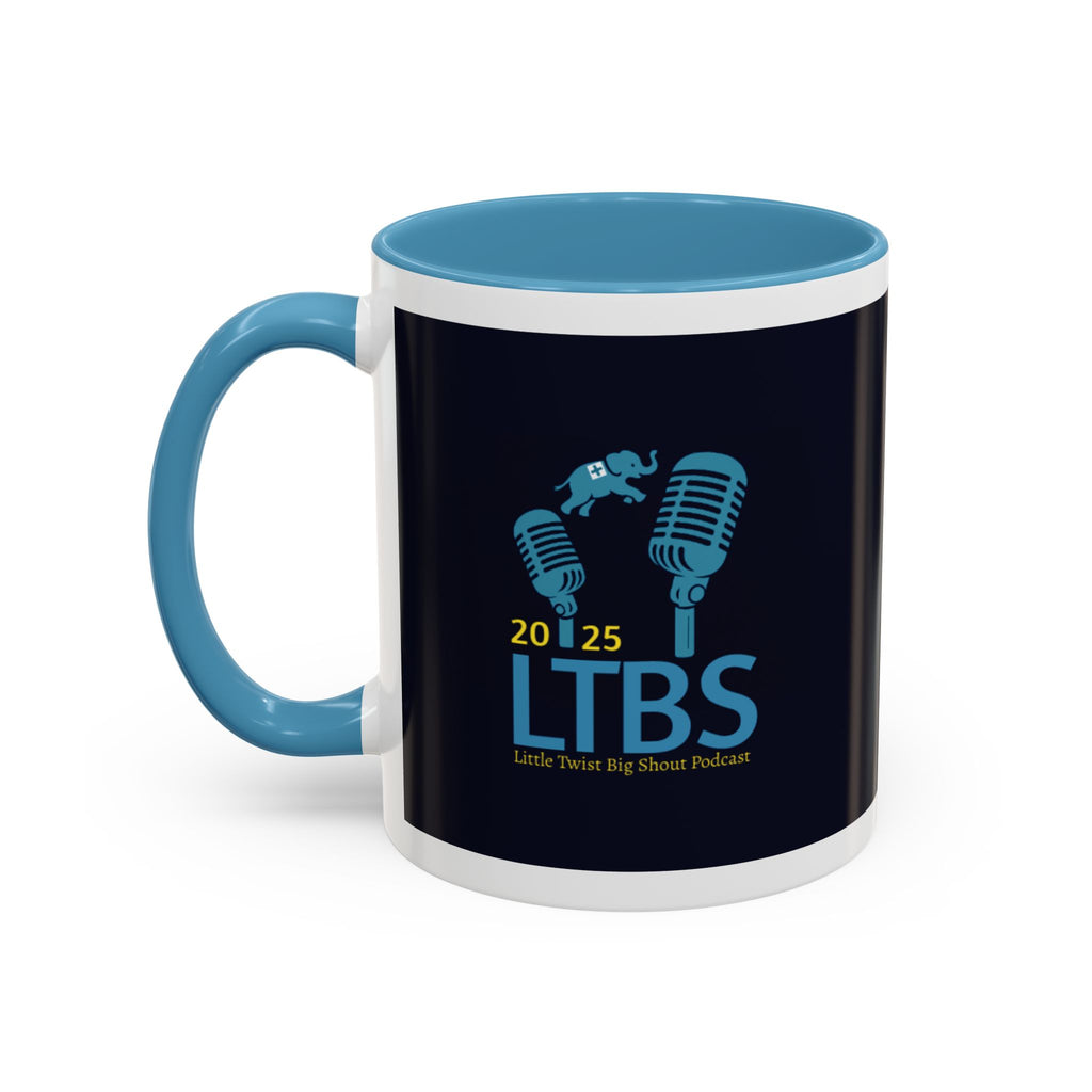 Little Twist Big Shout Accent Coffee Mug — 11/15oz