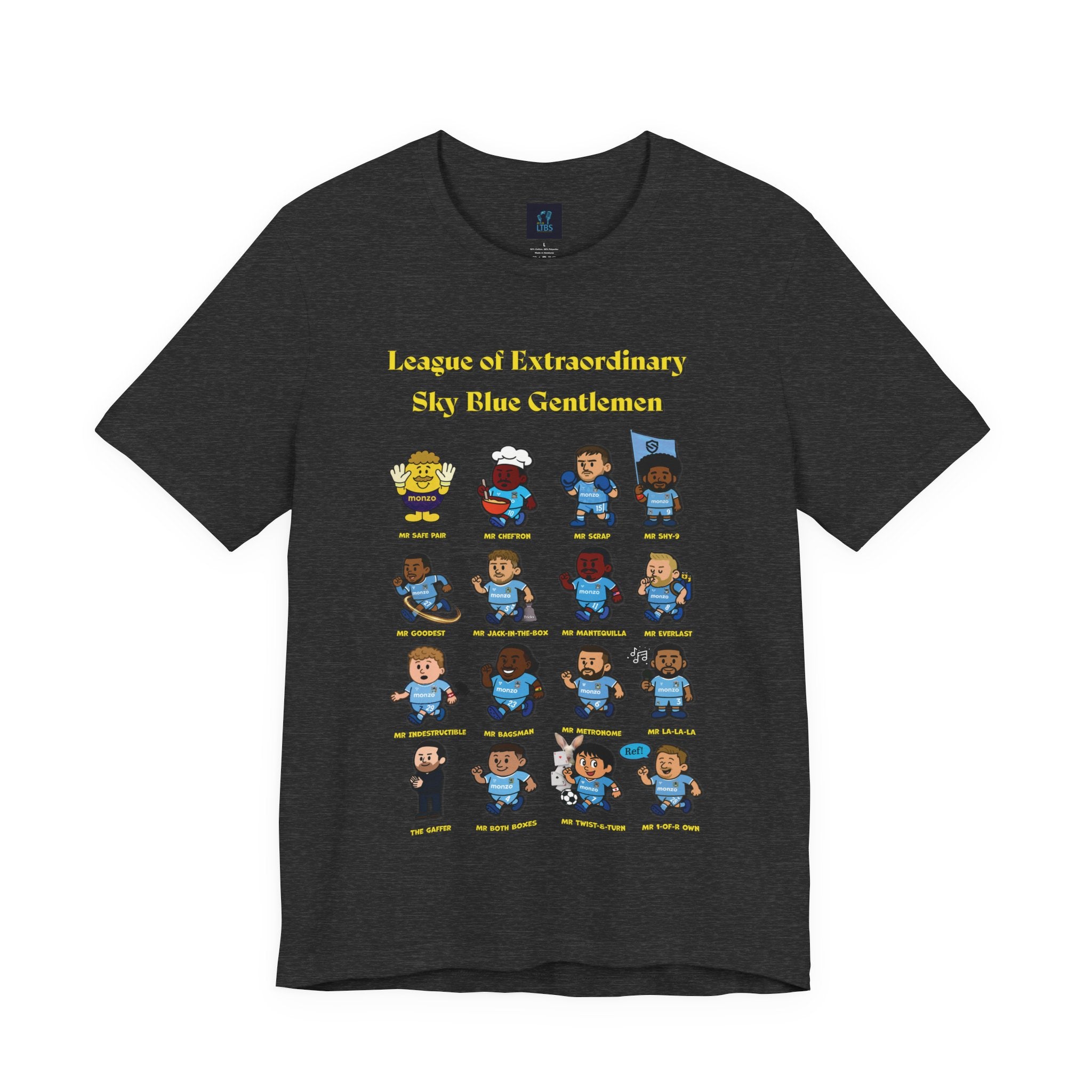 Extraordinary Sky Blue Men Tee