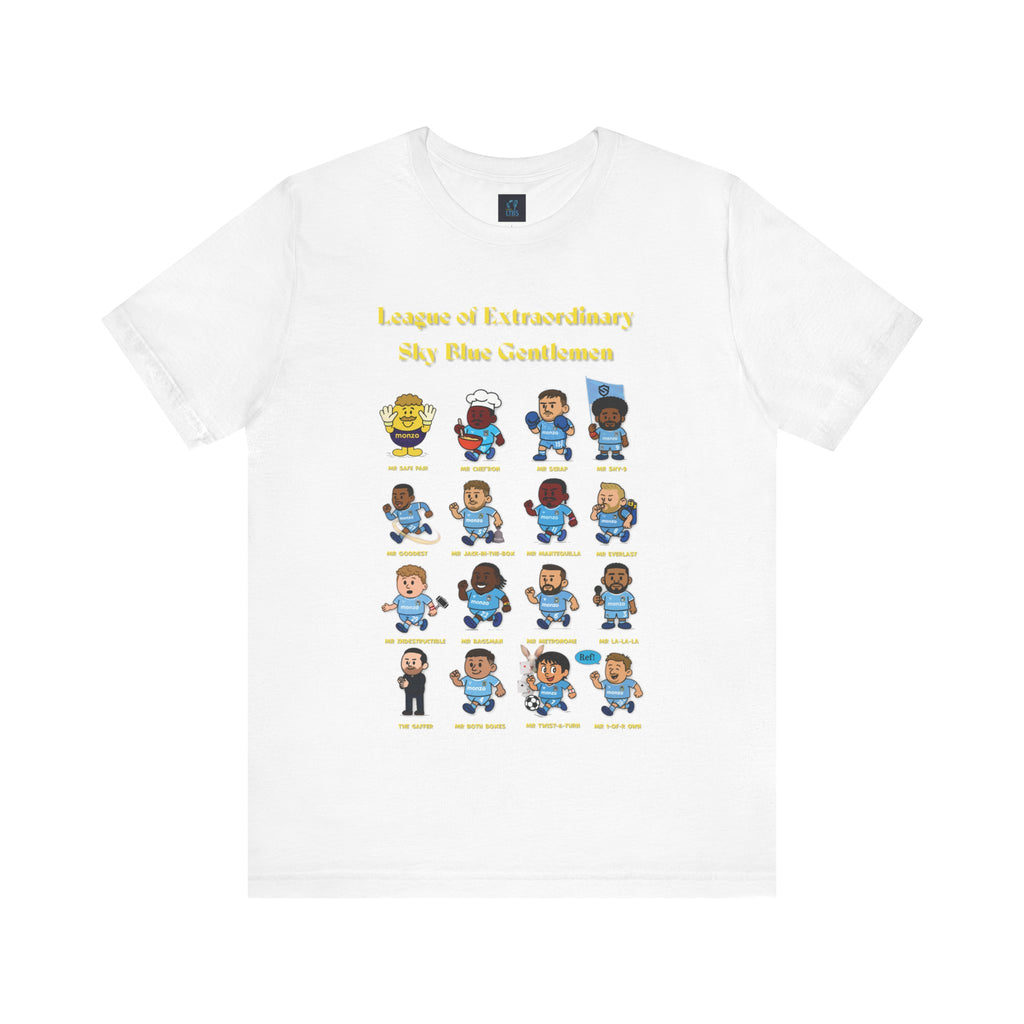 Extraordinary Sky Blue Men Tee